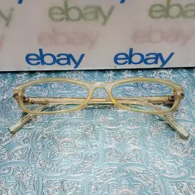 2az-1o1 Prada Vpr 13g Crystal Light Yellow 50 16 135 Eyeglasses Inch Frames Only