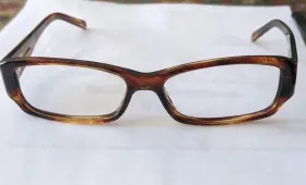 7nb-101 Prada Eyeglasses Frames Vpr 171 54/15 135 Brown Tortise Shell With Amber