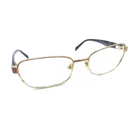 Aax-1o1 Prada Vpr 62o Gold Brown Tortoise Eyeglasses Frames 53-17 135 Italy