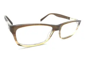 Eai-1o1 Prada Vpr 02o Brown Gold Eyeglasses Frames 55-16 140 Italy Designer Eai-1o1 Prada Vpr 02o Brown Gold Eyeglasses Frames 55-16 140 Italy Designer