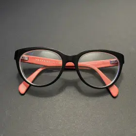 Ka3-1o1 Prada Authentic Vpr 10p 52mm Black Coral Cat Eyes Frames Glasses Italy Ka3-1o1 Prada Authentic Vpr 10p 52mm Black Coral Cat Eyes Frames Glasses Italy