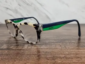 52-16-140 Prada Kad-1o1 Eyeglasses Frames Vpr 24r Gray Tortoise Green Blue