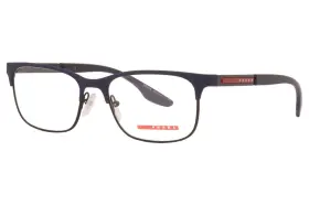 07p-1o1 Prada Linea Rossa Vps-52n Eyeglasses Blue/black Rubber Optical Frame