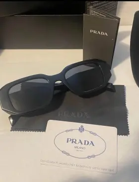 Pr17ws1ab5s049 Prada Unisex Glasses Designer Brand
