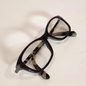 Tfn-1o1 Prada Vpr 04p Gray Tortoise Eyeglasses Frames 52-17 135 Italy Designer