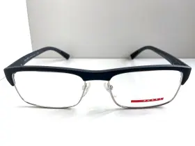 Ufk-1o1 Prada Sport Vps 06f Gray 54mm Semi-rimless Mens Eyeglasses Frame Italy