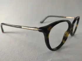 Vpr-03o Prada Vpr 03o Tortoise Havana Eyeglass Frames 51-16 Italy Designer Excellent