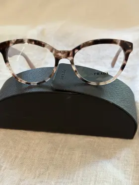 Vpr-11r-52-17-roj-101-140 Prada Womens Eyeglass Frames - Pr Pink Havana