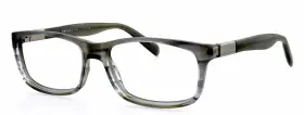 Eaj-1o1 Prada Vpr02o 55mm Smoke Gray Translucent Eyeglasses Frames Italy