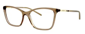 05n-1o1 Prada Vpr08w New 53mm Brown Translucent Eyeglasses Frames Only Italy