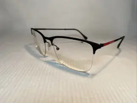 Prada Vps-541 Optical Black Men S Eyeglasses Frame Vps541 Sz 55 18-145 Made In Italy