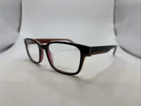 17-145 Prodesign C.6022 Denmark Topo 1 52/17-145 Ar Black Full Rim Eyeglasses A4997