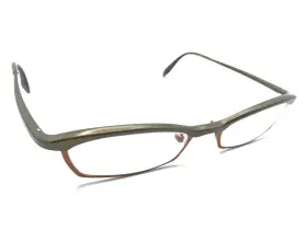 C.9731 Prodesign Denmark 7331 Brown Orange Green Eyeglasses Frames 49-18 Women