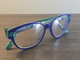 1750-1-9132-53-15-135 Prodesign Denmark New 1750 1 C.9132 Navy Eyeglasses Frame 53-15-135 B36mm Japan