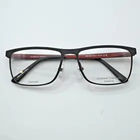 58-17-145 Prodesign Denmark C.6021 Eyeglasses Frames 1449 Matte Black Rectangle