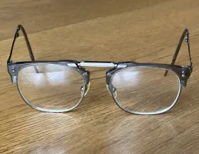 C.6425 Prodesign Denmark Eyeglasses 4760 Gray Titanium 53 20 145mm Folding