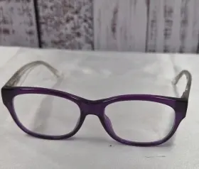 Pj00090cos Puma 001 49-16-130 Dark Purple Full Rim Eyeglasses Frame Ig85