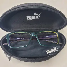Pu15378 Puma Eyeglasses Multicolor Square 54mm New 100% Authentic