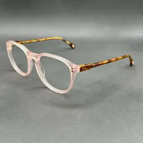 7922-101824-48.95 Raen Whidbey Eyeglasses Frame Petal Rootbeer Handmade 53-18-145 Used