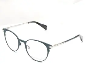 48-19-140 Rag & Bone Rnb3011 And 0ji Round Ruthenium Titanium Mens Eyeglasses Frames