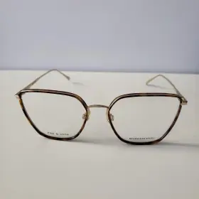 Rnb3015 Rag & Bone Brand New Authentic And 3028 Brown 06j Luxury Eyeglasses Sz 55/17