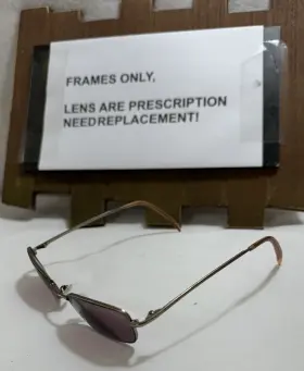 51-18-135 Ralph By Lauren 984/s Eyeglasses F05 Brown Silver Frames Only
