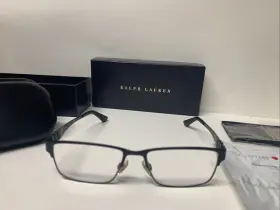 1147-9303 Ralph Lauren Eyeglasses Frame Ph Mens Black Polo Half Rim
