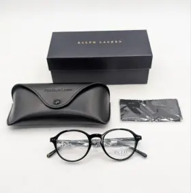 Ph2251u Ralph Lauren 2251u Polo Round Prescription Eyewear Frames - 48mm Shiny Black