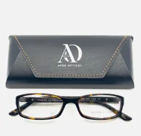 51-16-135 Ralph Lauren 6071-b Rl 5003 Brown Tortoise Rectangle Eyeglasses B 27