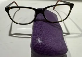 6135-5003 Ralph Lauren 6135 5003 54 18 140 Dark Havana Grey Eyeglass Frames With A Case
