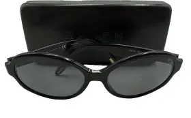 Ra5159 Ralph Lauren 501/11 58/16/135 Black Sunglass Eyeglasse Frames Only And Case