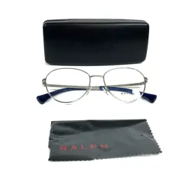 54-17-145 Ralph Lauren Ra6054 Eyeglasses Frames 9001 Silver Round Wire Rim