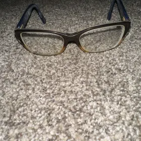 52-16-135 Ralph Lauren Ra7064 1444 Eyeglasses Frame Brown Clear Fade/navy Preppy