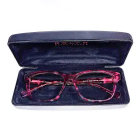 Ra7117 Ralph Lauren Womens Eyeglasses Frame 5850 Spotted Havana Burgundy With Case