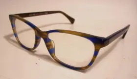 Ra7133u Ralph Lauren Eyeglasses Brown/blue Cats Eye Glasses Frame Mod 5987