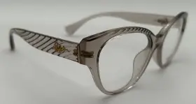 Ralph Lauren Ra7164u Women Square Eyeglass Frames - Transparent Beige
