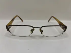 50-16-135 Ralph Lauren Rl5034 Eyeglasses 9013 Half Rim Frames Only Brown Read