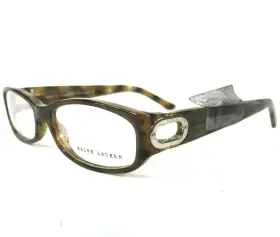 Ralph Lauren Rl6025 Eyeglasses Frames 5145 Brown Tortoise Rectangular 53-15-135