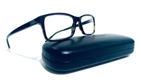 55-17-145 Ralph Lauren Rl6144 5003 Dark Havana Rectangular Eyeglasses Mm With Case