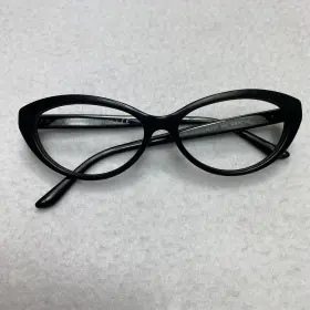 54-15-140 Ralph Lauren Rl6193 5001 Black Cat Eye Womens Eyeglasses