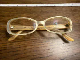 50-15-135 Ralph Lauren Rl8000 6058 Women S Beige Plastic Full Rim Rectangular