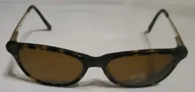Rampage Ra0197 Eyeglasses Frames Black Gold Cat Eye Only 51-16-135 C43