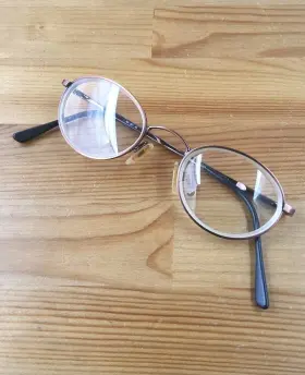 48-22-145 Randolph Engineering Re-801 Re 801 Eyeglasses Frame Unisex Gunmetal Rose Gold Round Oval