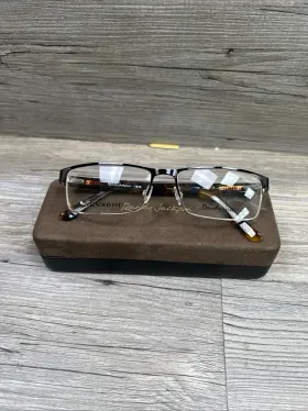 Rj1130 Randy Jackson Eyewear 1929 Zyloware 235 Cc 150 Brown Tortoise Eyeglasses Rx Extended Fit