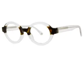 Rjx145-190-49 Randy Jackson X145 190 Crystal Tortoise Mens Designer Eyeglasses Frame 49-23-145