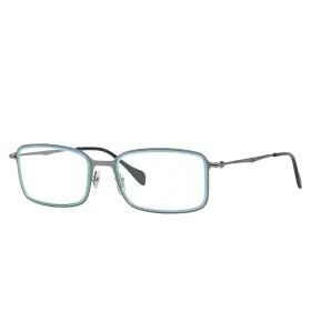 2810 Ray-ban 053672229042 Rx 6298 Gunmetal Light Blue Metal Rectangle Eyeglasses 51mm