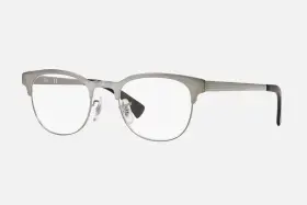 51-20-145 Ray-ban 053672616750 Rb 6317 2553 Polished Gunmetal Authentic Eyeglasses Rx New