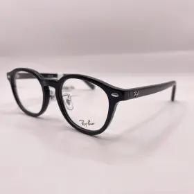 Rb5443d Ray-ban 056262461013 Unisex Square Full Rim Eyeglasses Black Pre-owned