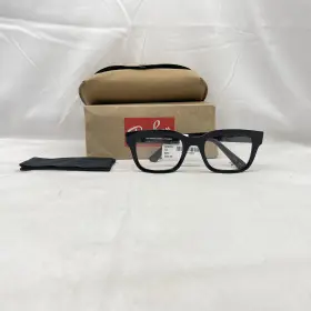 Rx7217 Ray-ban 056597842938 Mens Chad Thick Square Full Rim Eyeglasses Black