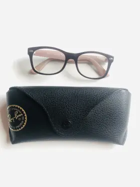 46-16-125 Ray-ban 1528-3580 Eyeglasses Havana On Pink Rb / Needs Lenses Replace